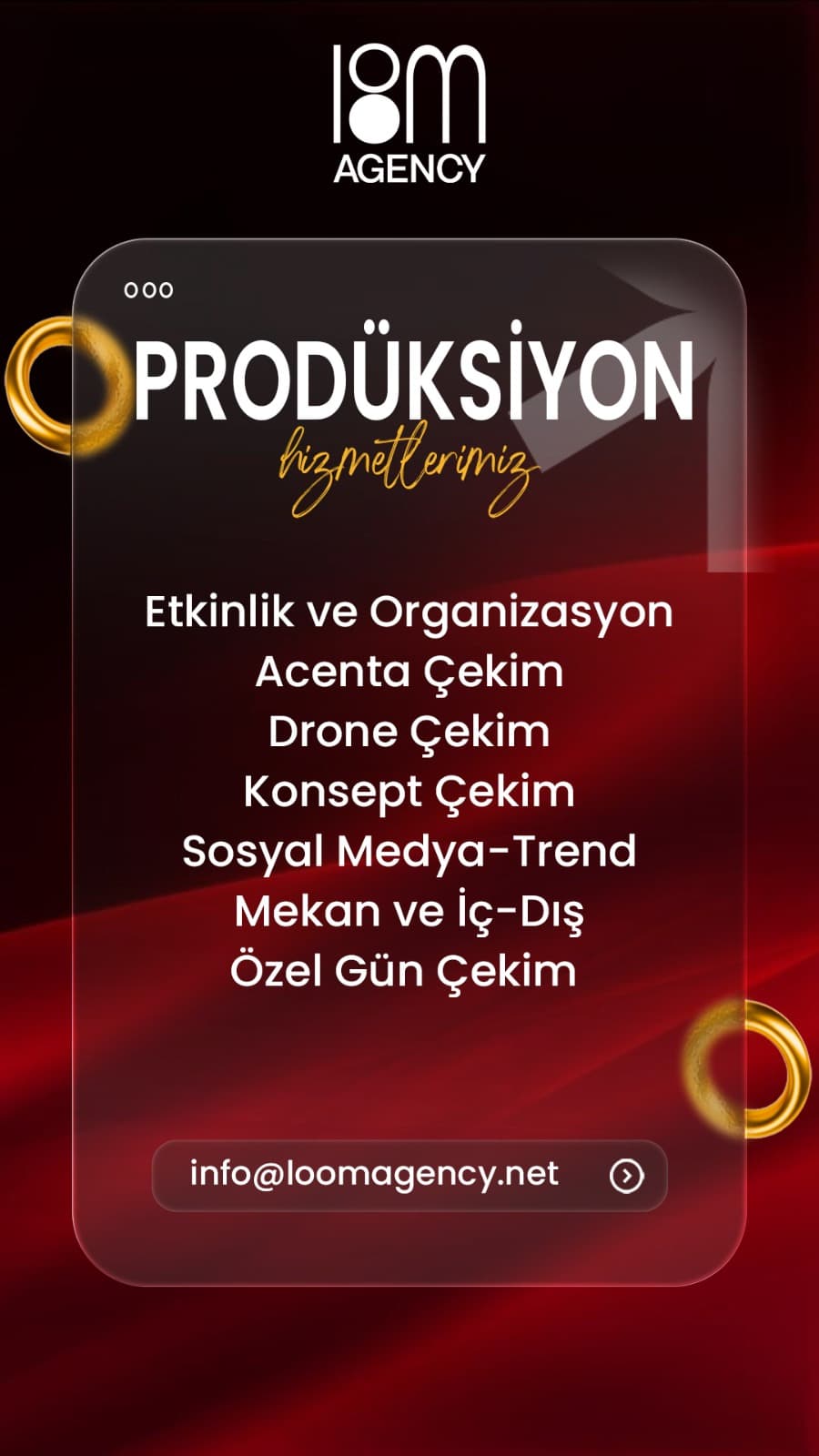 Video prodüksiyon çalışma örneği